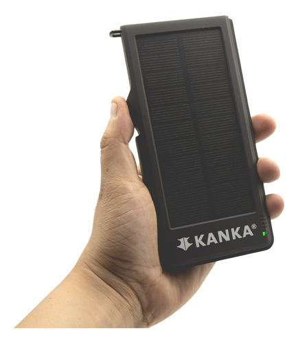Kanka - Batería Recargable Powerbank 10.000 Mah Carga Solar