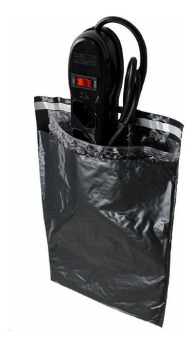 Kit 500 Envelope Segurança Com Bolha 19x25 Saco Grosso Lacre