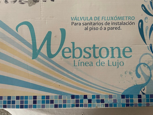 Fluxometro Wc Marca Webstone Lujo Calidad A Buen Precio
