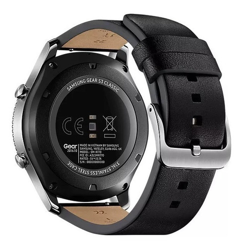 Smartwatch Samsung Gear S3 Classic Silver Wifi Bluetooth Pce