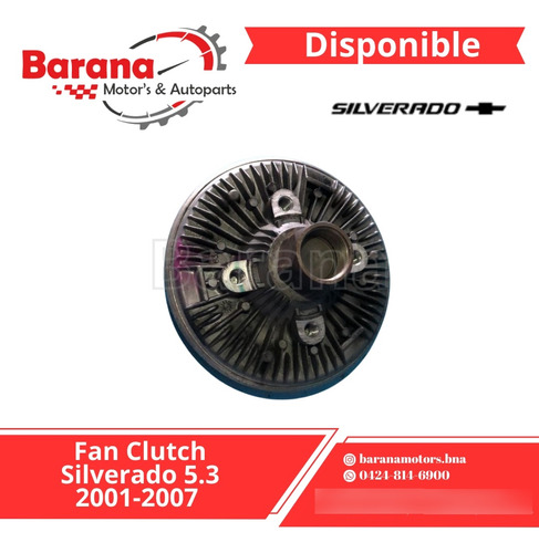 Fan Clutch Silverado 5.3 2001-2007