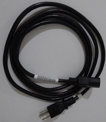 Cable Energía Poder Corriente 180cm X 2 Unidades (Usado)