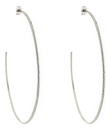 Argola Fio Grande De Aço Cirúrgico Antialérgico Feminino