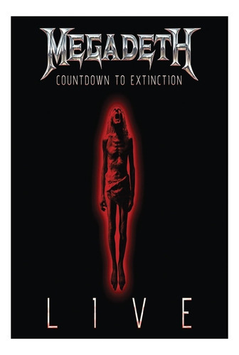 Megadeth Countdown To Extinction Live Dvd Nuevo