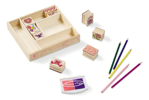 Melissa & Doug Set Sellos De Amistad Juego Arte Didáctico
