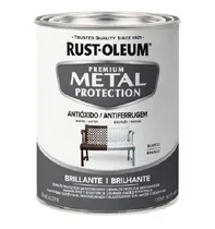 Comprar Esmalte + Antioxido Rust Oleum Blanco Y Negro 0.946 Ml K37 