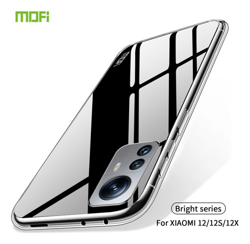 Funda Pu Transparente Para Xiaomi 12/12s/12x
