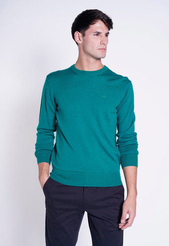Sweater Hombre Ulla Verde Fw 2023 New Man
