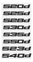 Comprar Insignias Adhesivas Adecuadas For Bmw Serie 5 520d