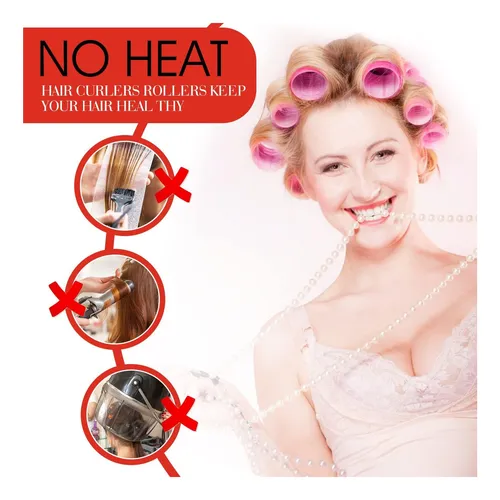 Rulos Para El Cabello, 12 Rulos Para El Cabello, Rulos Para