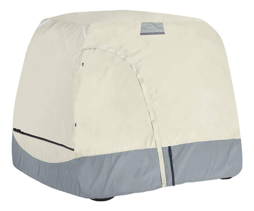 Cobertor Universal Para Carrito De Golf 2 Plazas - Gris Tan