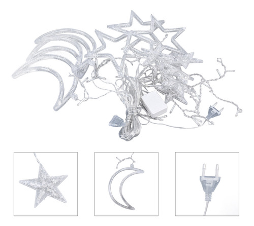 Guirnalda De Luces Led Para Dormitorio, 126 Led, 8 Modos, Ap