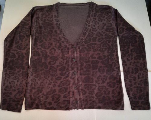 Cardigan Mujer Animal Print