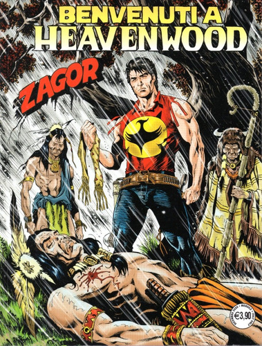 Zagor Nº 716 - Benvenuti A Heavenwood - 100 Páginas - Em Italiano - Sergio Bonelli Editore - Formato 16 X 21 - Capa Mole - 2020 - Bonellihq Cx375 A23