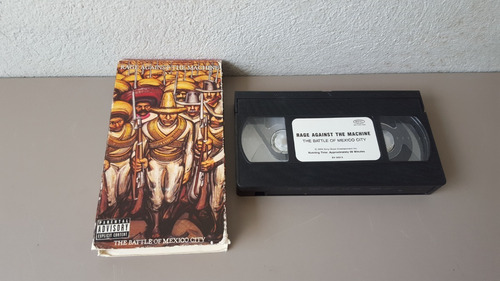 Video Cassette Rage Against The Machine The Battle Of Mexico