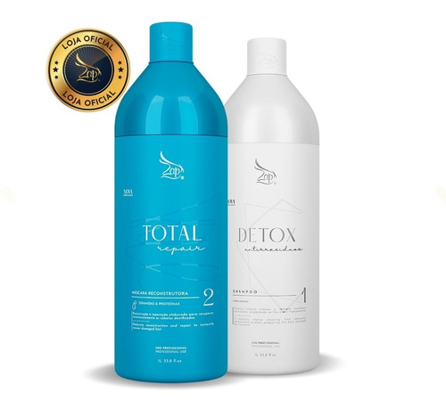 Zap Cauterização Total Repair - Kit Shampoo E Máscara