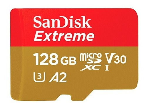 Tarjeta Memoria Micro Sd Sandisk Extreme 128gb A2 4k 