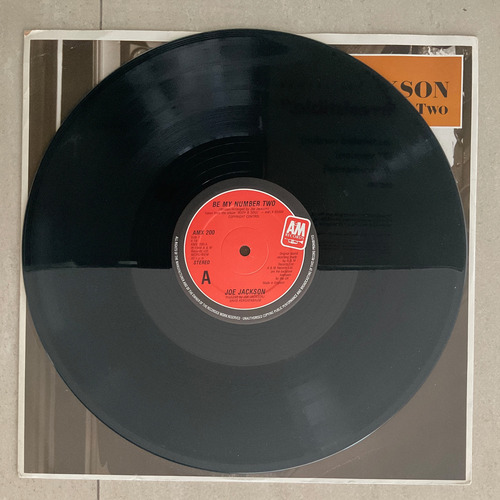Joe Jackson Be My Number Two Vg+ Uk Vinilo Edición Limitada (Usado)