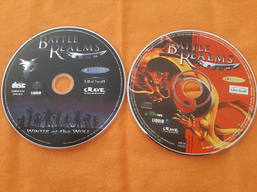 Jogo Pc Battle Realms + Winter Wolf Expansão Windows95.98 