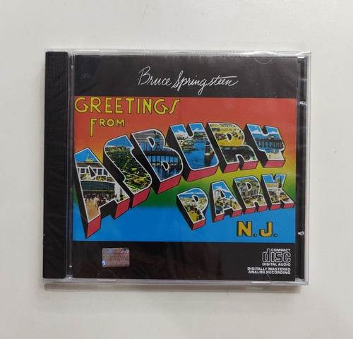 Cd - Bruce Springsteen - ( Greetings From Asbury Park N.j. )