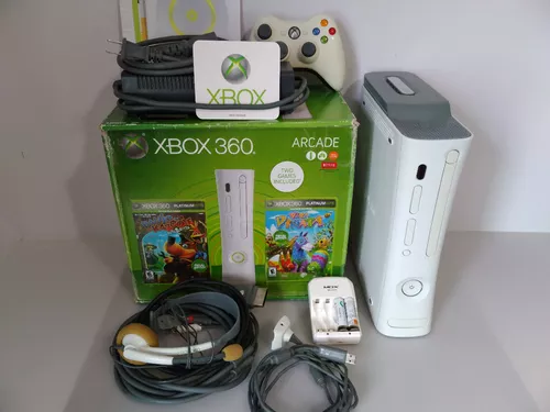 Xbox 360 FAT - Branco / Jasper