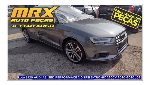 Sucata Audi A3 Sed Perfom 2.0 Tfsi S-tronic 220cv 2020 Pecas