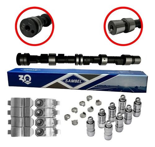 Kit Comando Valvulas Tucho Balancim Astra 1.8 2.0 8v 99/2008