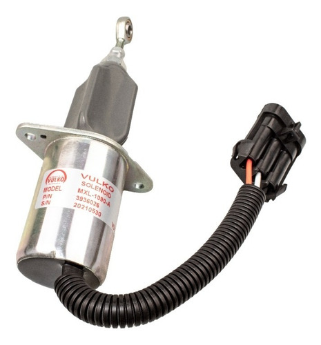 Valvula Solenoide Apagado Motor 12v Cummins 6ct Excavadora