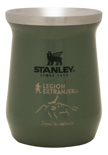 Mate Clásico Stanley 236ml  Verde Legion Extranjera 