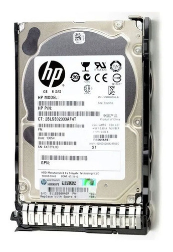 Disco Duro 2tb Sas 7.2k 3.5'' 6g Servidor Hp Proliant G8 G9