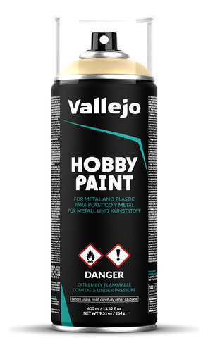 Vallejo Hobby Paint 400ml Pintura Acrilica Color Blanco Hueso 28.013