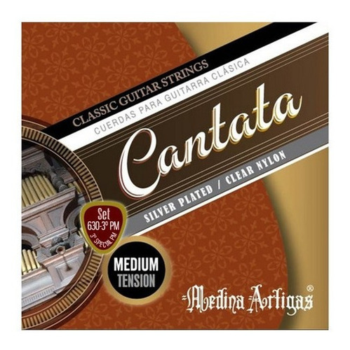 Encordado Guitarra Criolla Medina Artigas Cantata 630 Cuota