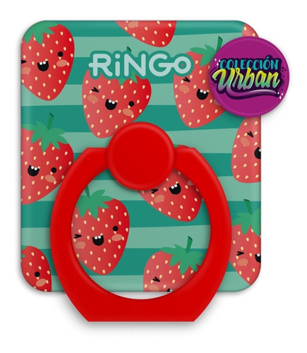 Anillo Ringo Soporte Escritorio Celular Tablet Frutillitas