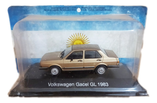 Auto Coleccionable Volkswagen Gacel Gl Nuevo Con Fasciculo
