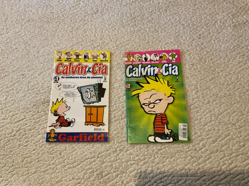 Calvin & Cia (número 1 E 2) E Calvin E Haroldo (hobbes) (Usado)