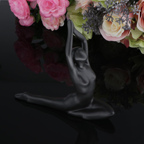 Juego De 2 Estatuas De Yoga Para El Hogar, Escultura