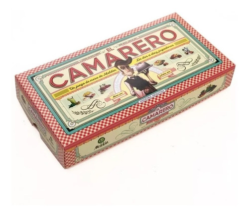 Juego De Mesa El Camarero Original Maldon Mundo Manias