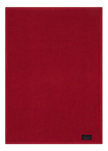 Jogo de Toalhas Buddemeyer Gourmet Quadriculado Pano de Copa Branco/Laranja/Vermelho 3 peças