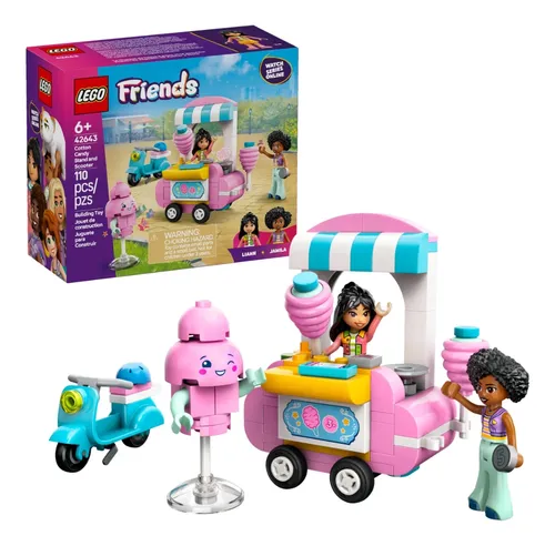Lego Friends 42643 Barraca De Algodão Doce Com 110 Peças