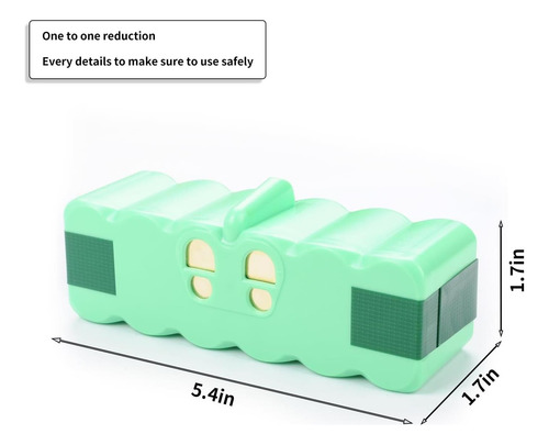 6400 Mah Batería Para Irobot Roomba Rextended Life