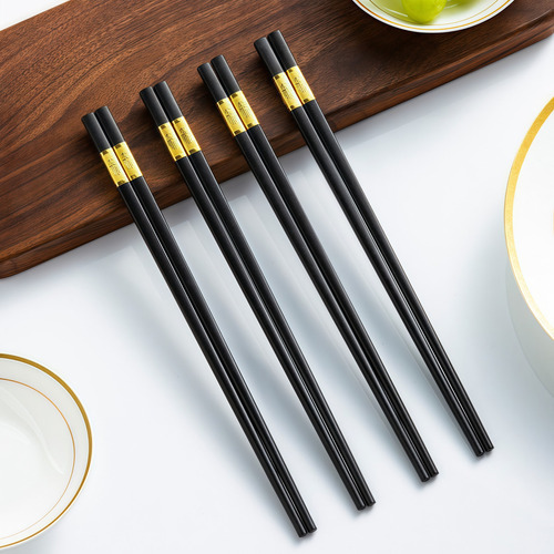 Palillos Chinos Reutilizables De Acero 10 Pares Para Comer Sushi Ramen Lindos Para Cada Ocasion