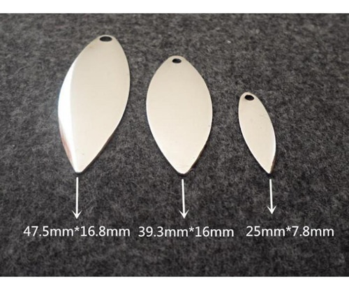 3 X 20x Cuchara De Cuchillas D Plata