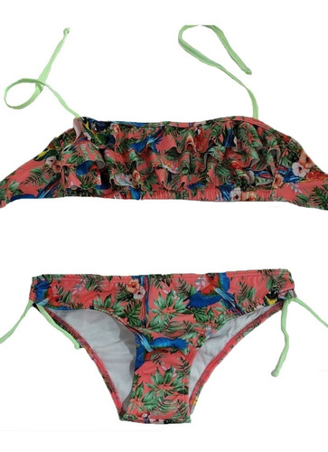 Malla 2 Piezas Nena Bikini Bandeau Tutta La Frutta 420-17