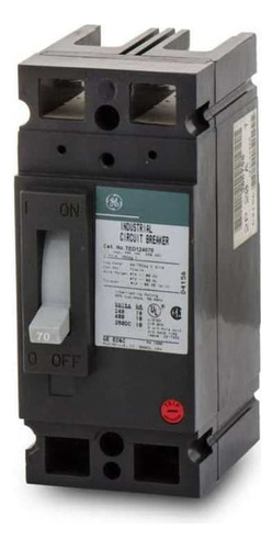 Interruptor Breaker Ted 2x70 Amp General Electric 480v Ms