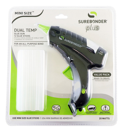 Mini Pistola De Pegamento Caliente Surebonder De Doble Tempe