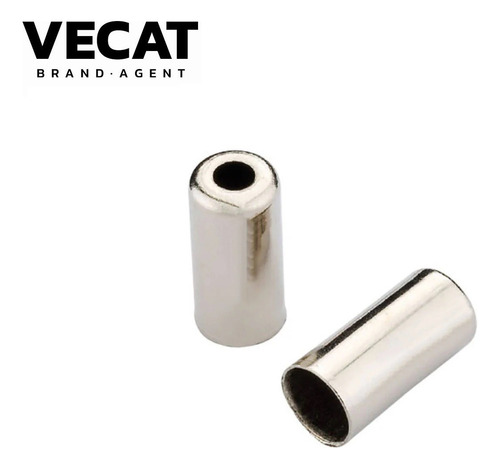 Terminal Metalica Cable De Freno Ashima 5mm X 10 Unidades