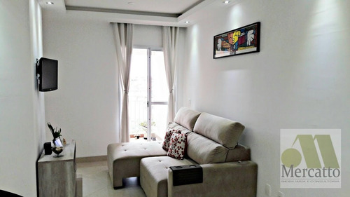 Imagem 1 de 10 de Lindo Apartamento Para Locação - Vila Sonia - Taboão Da Serra - 3677