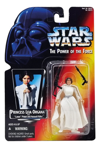 Kenner - Star Wars - Potf - Red Card - Princess Leia Organa