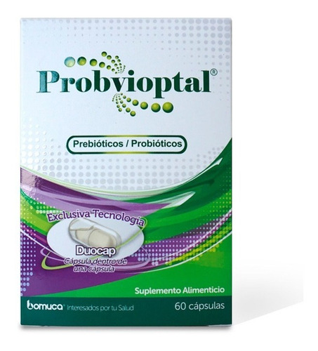 Probvioptal Prebióticos Y Probióticos 60 Cápsulas