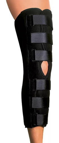 Rodillera Operatoria Graduada Inmovilizadora Tri-panel Color Negro Talla M